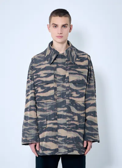 Jil Sander Men Field Jacket In Multi
