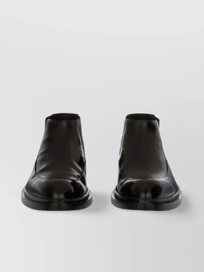 Jil Sander Men's Glossy Low Boots