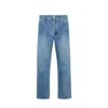 Jil Sander Faded Straight Jeans In Blue