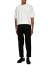 Jil Sander Short Sleeve Cotton T Shirt In White