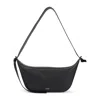 Jil Sander Knot Crossbody Leather Handle Handbag In Black