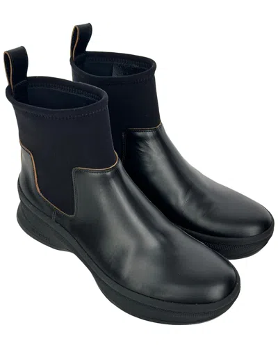 Pre-owned Jil Sander Men's Leather Chelsea Bootie (authentic Pre-loved)
