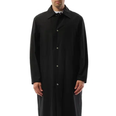 Jil Sander Men's Logo Parka In Black