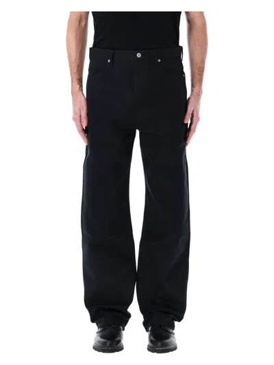 JIL SANDER MEN'S LOOSE DENIM PANTS