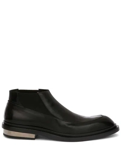 Jil Sander Men Men`s Low Boots In Black