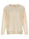 Jil Sander Mesh Net Knitwear Ribbed Finish