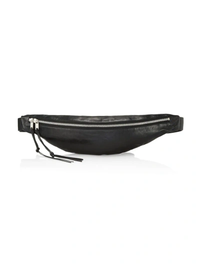 Jil Sander Banana Belt Bag In 001 Black