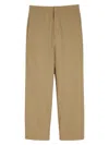 Jil Sander Pantalon Logo Bolsillo Marron
