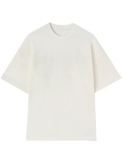 Jil Sander Men Printed T-shirt In White