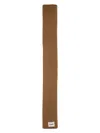 Jil Sander Scarf With Logo In Beige