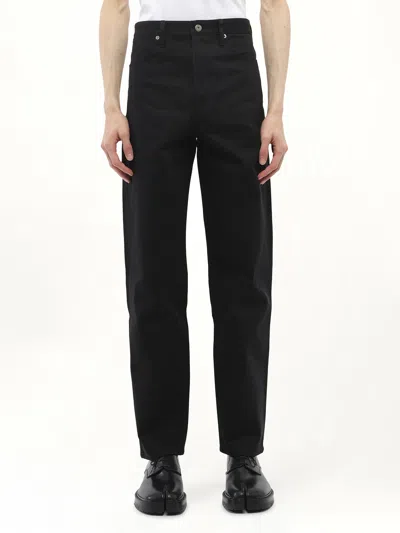 Jil Sander Men's Selvedge Japanse Denim Jeans 03 In Black