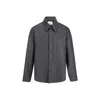 Jil Sander Wool Shirt In Grey
