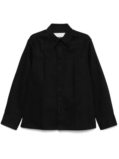 Jil Sander Men's Shirts In Black