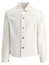 Jil Sander Buttoned Shirt In White