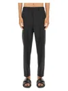 Jil Sander Straight Leg Pants In Black