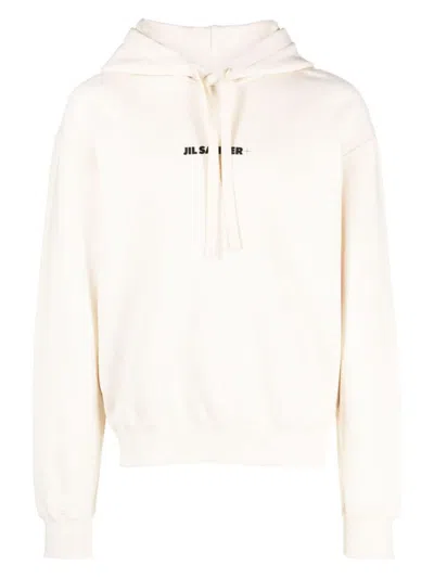JIL SANDER MEN'S SWEATSHIRT WITH LOGO