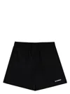 Jil Sander Swimsuit With Logo In Black