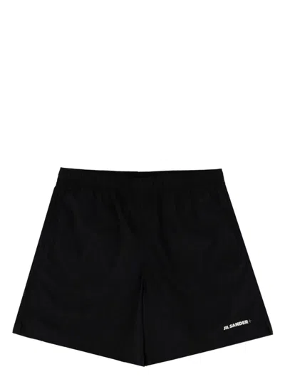 JIL SANDER MEN'S SWIMSUIT WITH LOGO