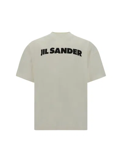 Jil Sander Men Cotton-jersey T-shirt In White