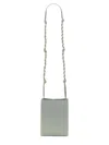 Jil Sander Tangle Structured Small Shoulder Bag In Azure