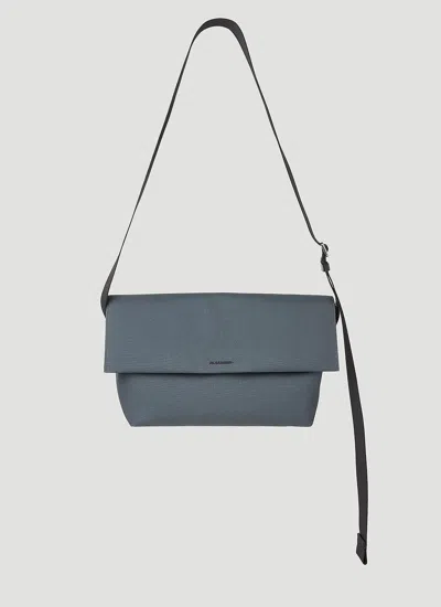 Jil Sander+ Men Utility Crossbody Bag In Blue