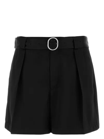 Jil Sander Men's Viscose Blend Bermuda Shorts