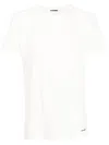 Jil Sander Crew-neck Fitted T-shirt In White