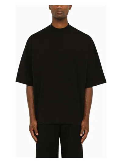 JIL SANDER MEN'S WIDE CREW-NECK T-SHIRT