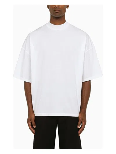 JIL SANDER MEN'S WIDE CREW-NECK T-SHIRT