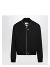 Jil Sander Zip-up Bomber Jacket In Black