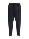 Jil Sander Wool Men's Pants In Animal Print