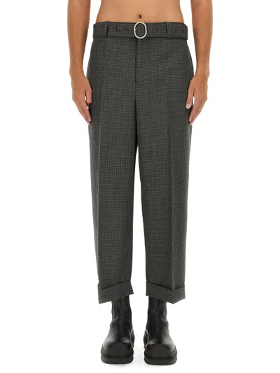 Jil Sander Men's Wool Pants In Grey