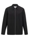 Jil Sander Wool Coat With Regular Fit And Collared In Black