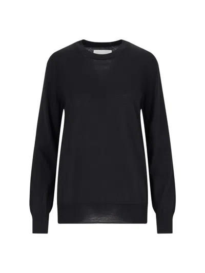 JIL SANDER MERINO WOOL CREW NECK SWEATER