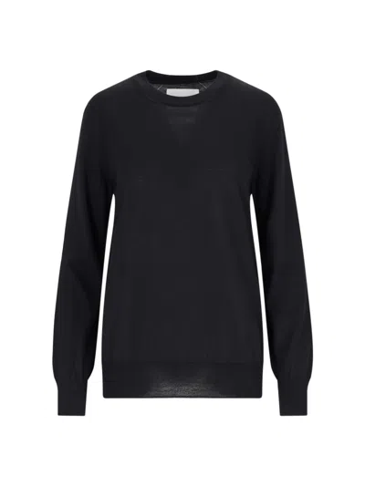 JIL SANDER MERINO WOOL CREW NECK SWEATER