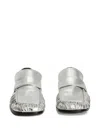 Jil Sander Metallic Loafers In Metallic