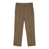 Jil Sander Micro Check Trousers In Multi