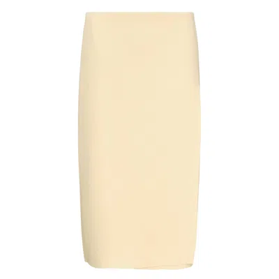 Jil Sander Mid Calf Double Face Wrap Skirt