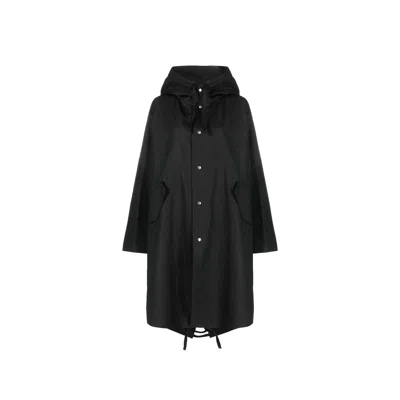 Jil Sander Mid-length Cotton Hooded Parka Women