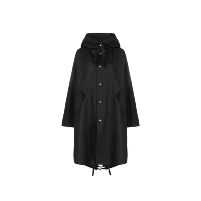 Jil Sander Mid-length Cotton Hooded Women's Parka