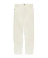Jil Sander Mid-rise Straight Jeans In White