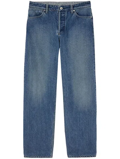 JIL SANDER MID-RISE STRAIGHT-LEG JEANS
