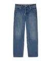 Jil Sander Straight-leg-jeans Mit Logo-applikation In Blue
