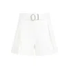 Jil Sander Flared Buckle Belt Shorts