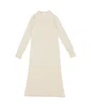 Jil Sander Midi Dress In Beige
