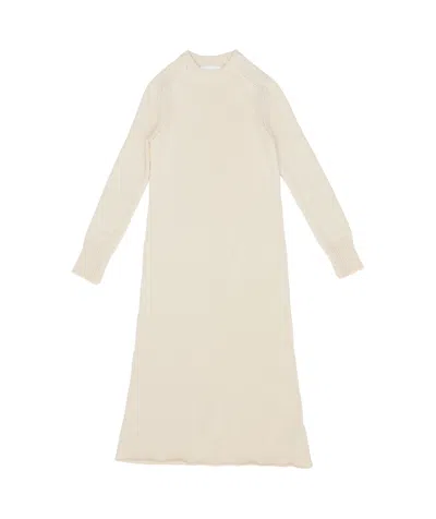Jil Sander Midi Dress In Beige