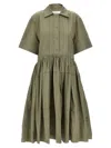 Jil Sander Women Midi Dress In Green