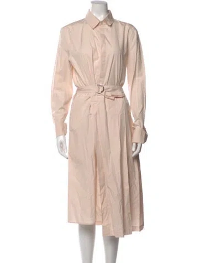 Pre-owned Jil Sander Midi Length Dress In Pink