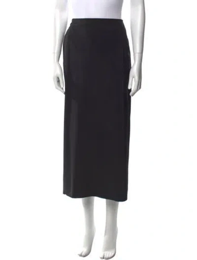 Pre-owned Jil Sander Midi Length Skirt In Gray