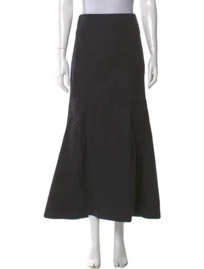 Pre-owned Jil Sander Midi Length Skirt In Gray